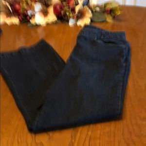 Talbots bootleg jeans size 16/33